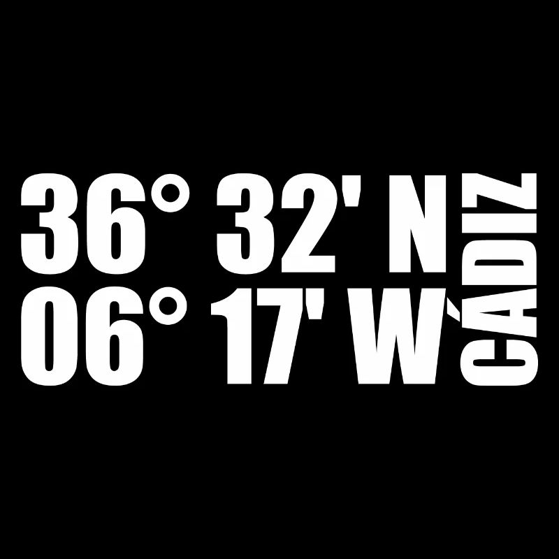 Coordonnées de Cadix