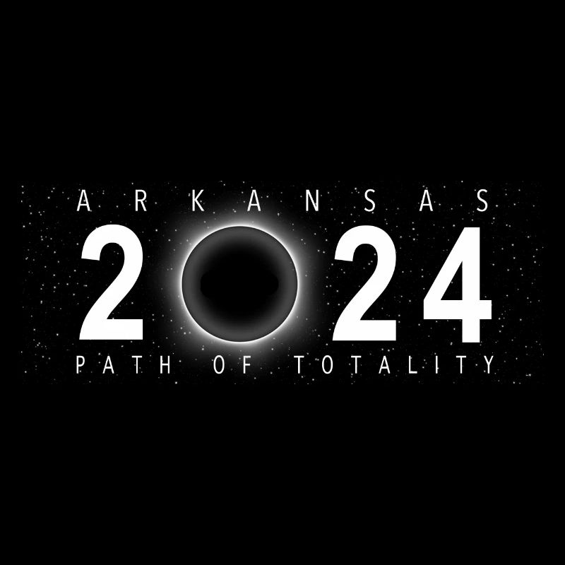 Eclipse de Soleil Arkansas 8 avril 2024