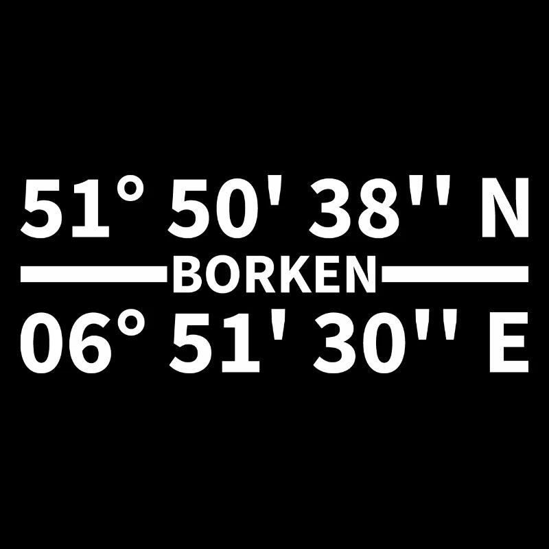 Coordonnées de Borken