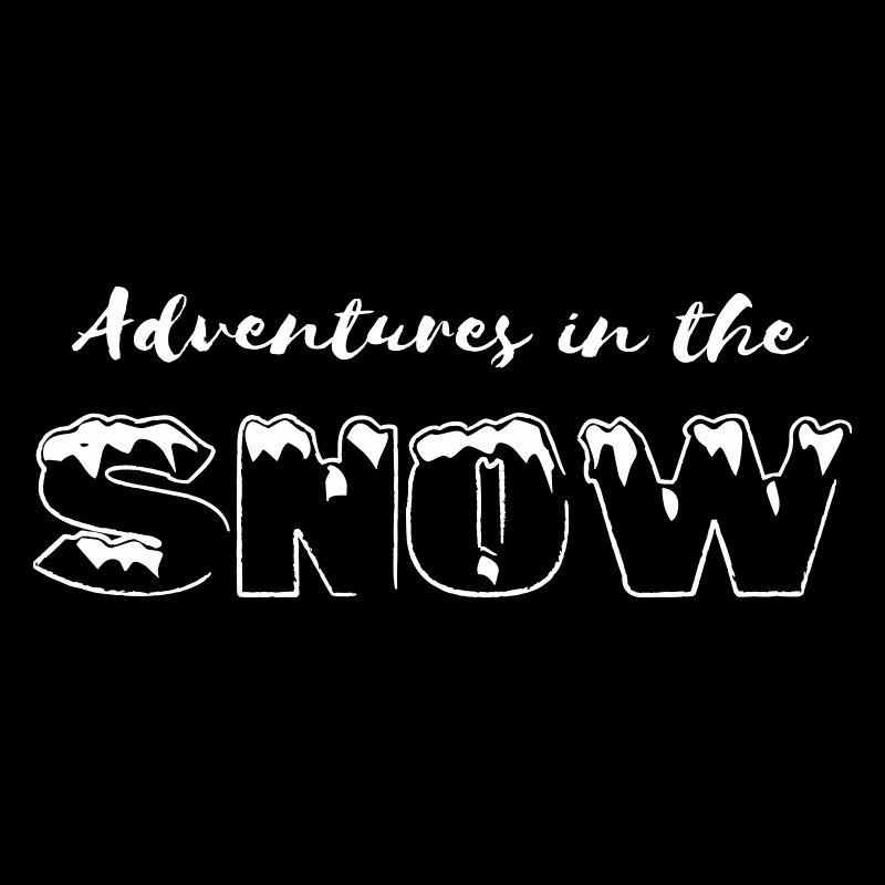 Aventures dans la neige | Graphique vectoriel