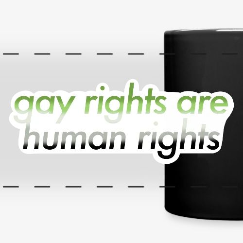 Gay rights are human rights / Arom - Panoraamamuki värillinen