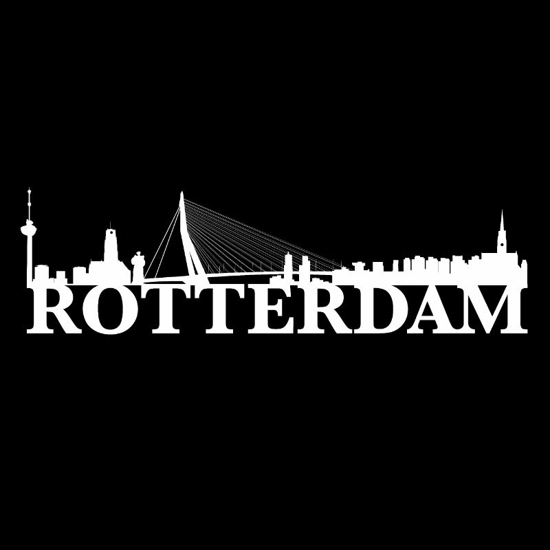 Rotterdam Netherlands skyline gift idea