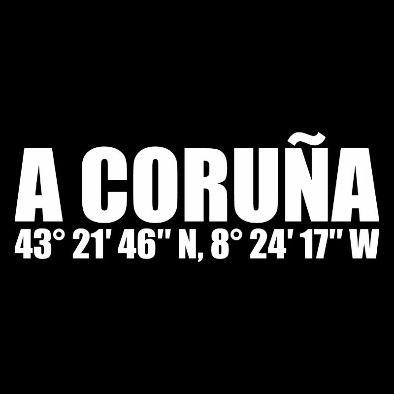 A Coruña coordinates