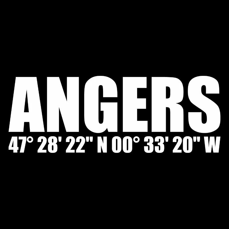 Angers coordinates