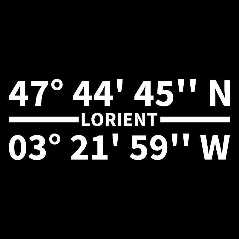 Coordonnées de Lorient