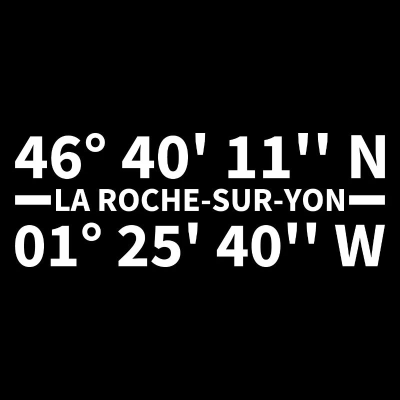 Coordonnées de La Roche-sur-Yon