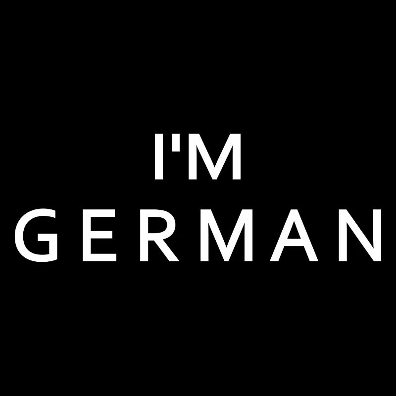 Im german - germany