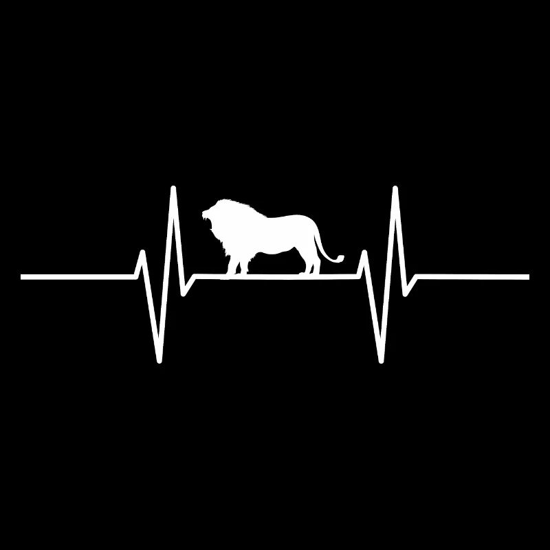 Heartbeat with lions