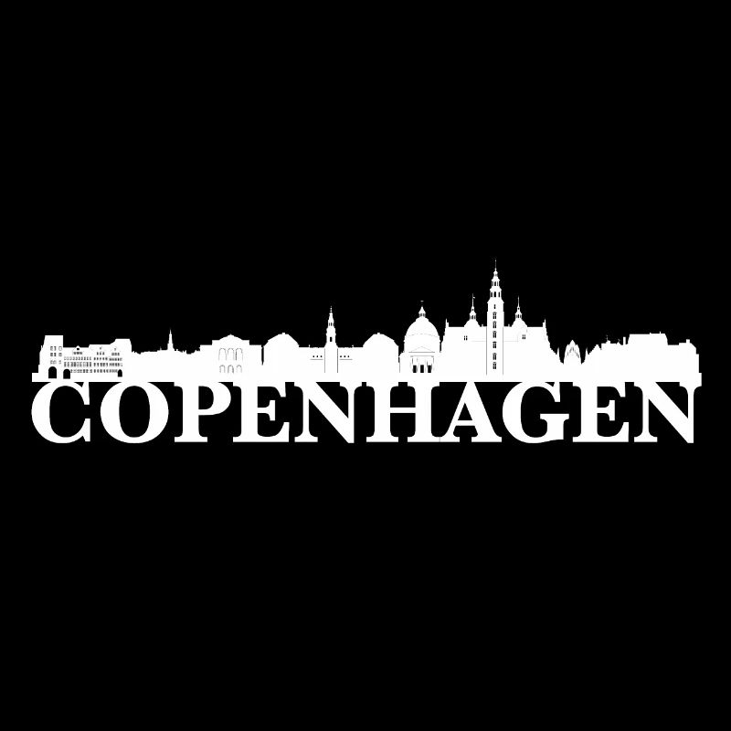 Copenhagen Dänemark Skyline Geschenk Idee