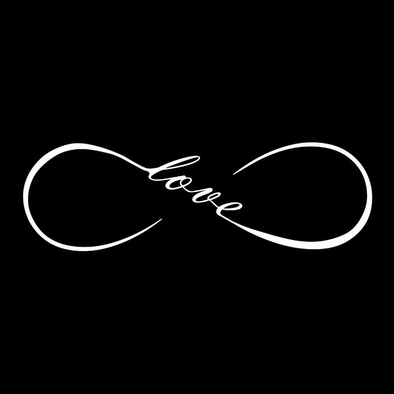 FatMonkey Designs Infinity LOVE White 2021