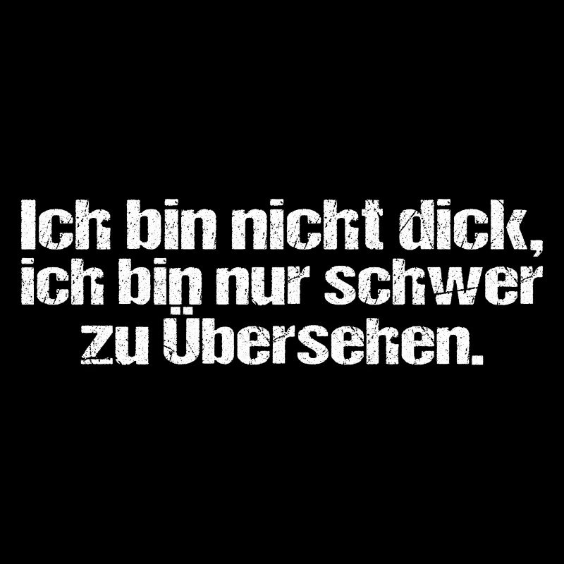 Ich bin nicht Dick
