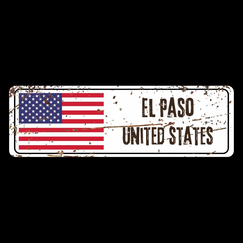 El Paso Drapeau des États-Unis