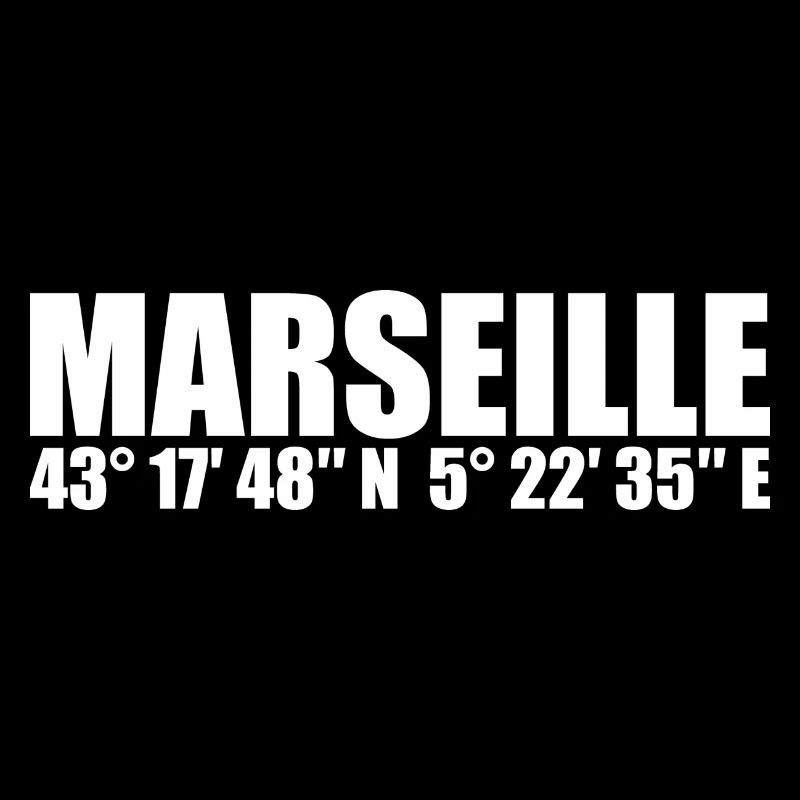 Coordonnées de Marseille