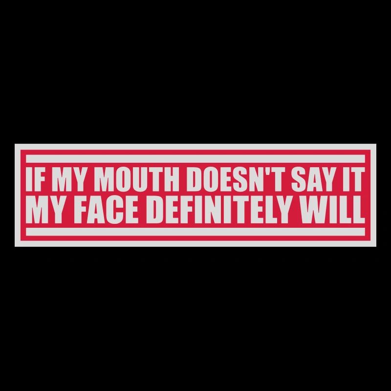 Mon visage le fera certainement