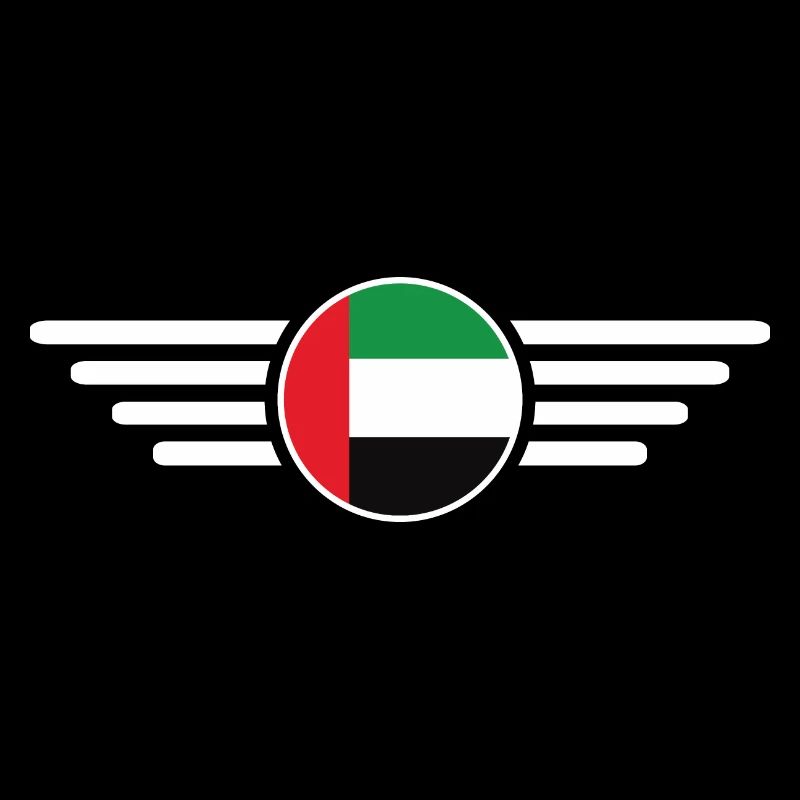 Émirats arabes unis Style Design T-shirt