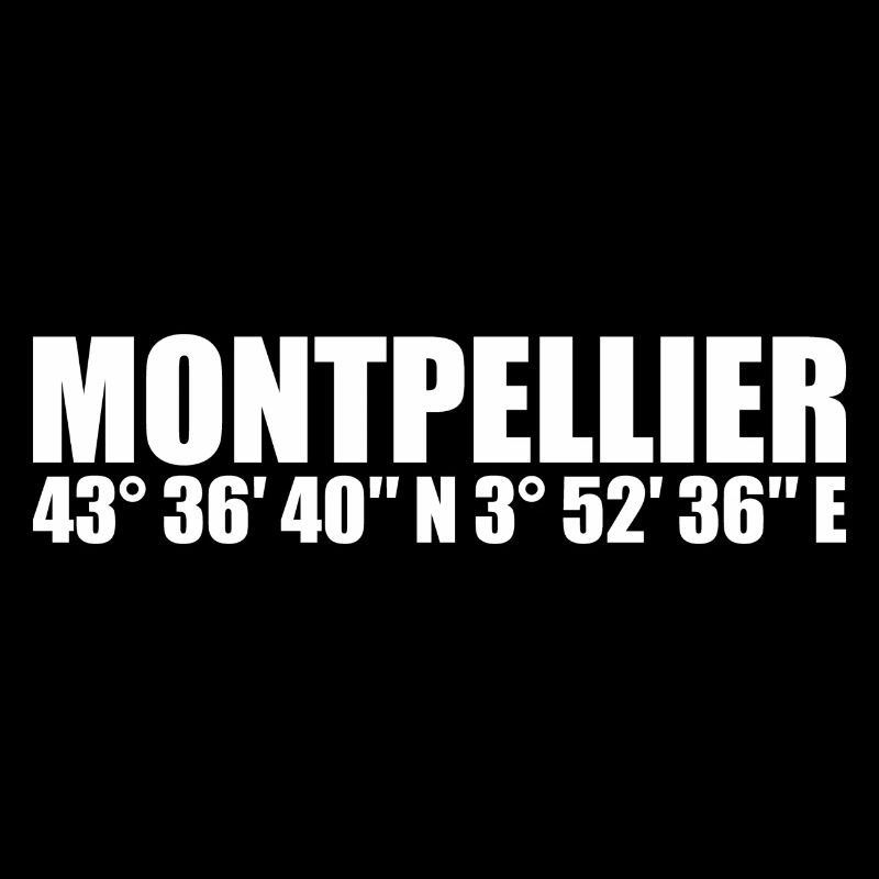 Montpellier Coordinates