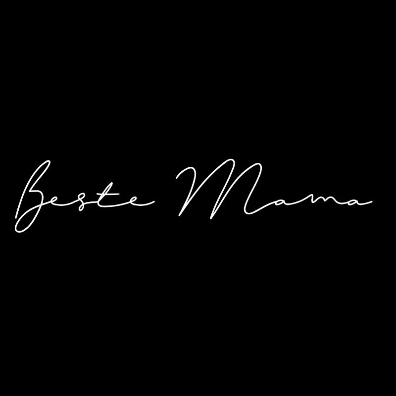 Beste Mama Handlettering Mutter Muttertag