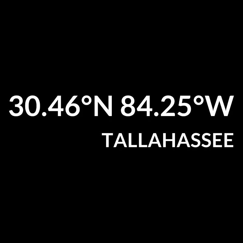 Coordonnées de Tallahassee, Floride, États-Unis