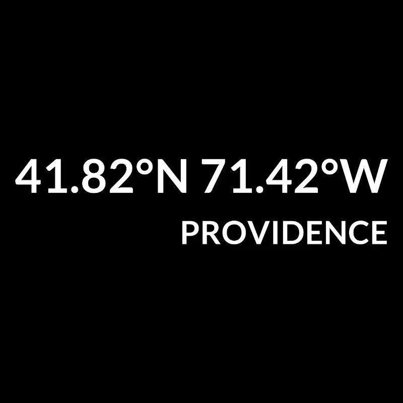 Providence, Rhode Island, USA Coordinates