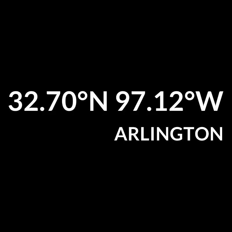 Arlington, Texas, USA Coordinates