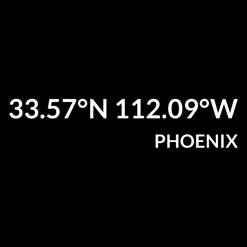 Phoenix, Arizona, USA Coordinates