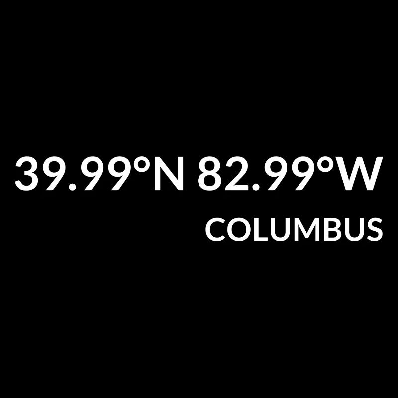 Columbus, Ohio, USA Coordinates