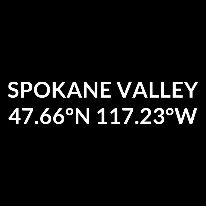 Coordonnées de Spokane Valley, Washington, États-Unis