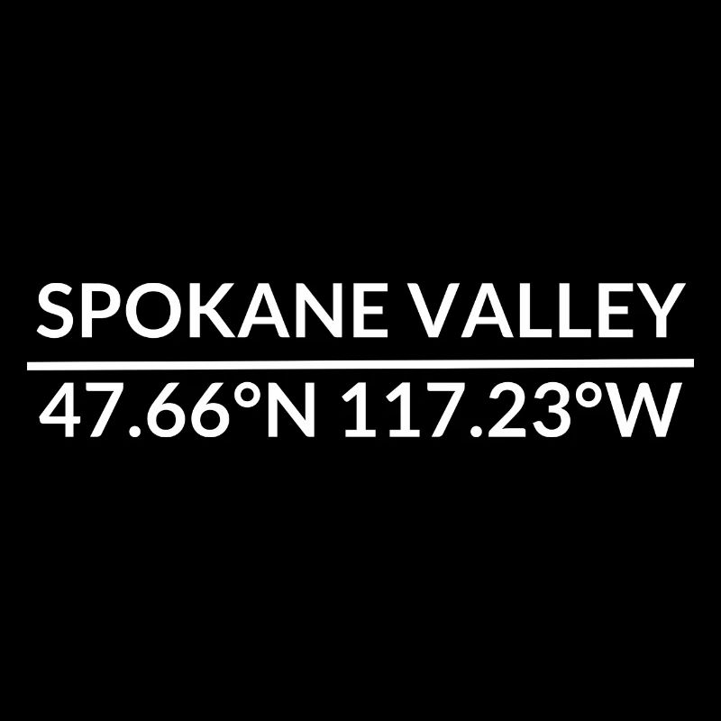 Coordonnées de Spokane Valley, Washington, États-Unis