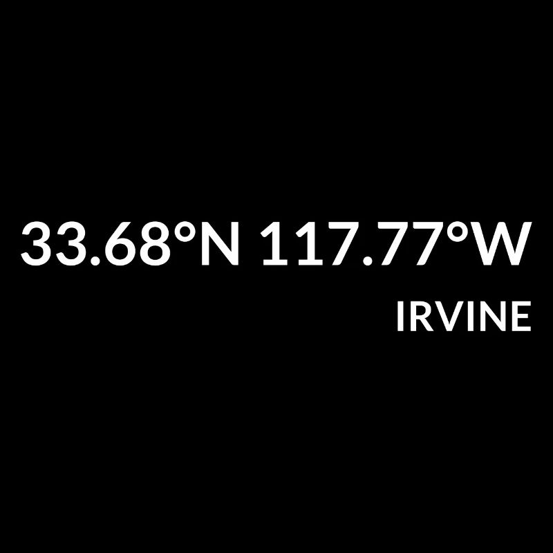 Irvine California USA Coordinates