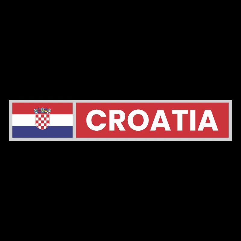 Drapeau de la Croatie