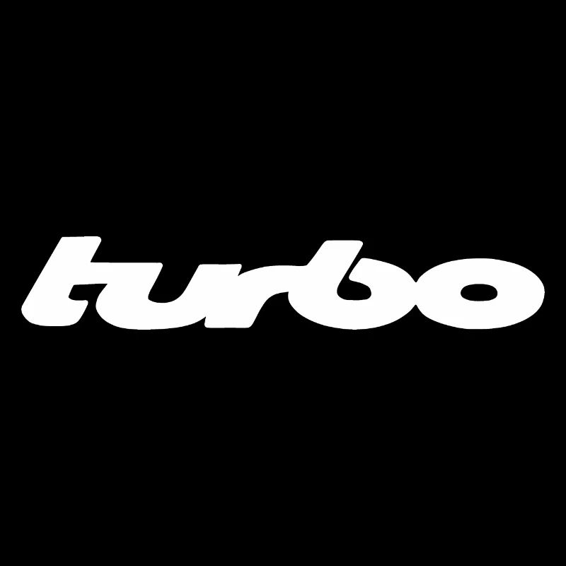 Turbo lettering (white)