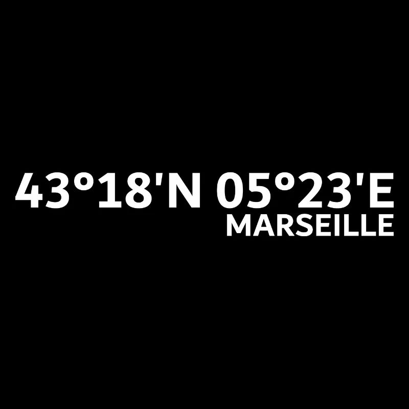 Marseille coordinates