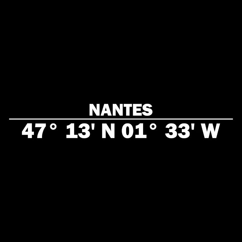 Nantes coordinates