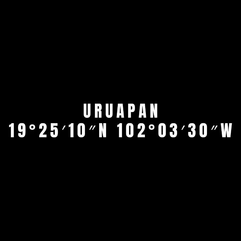 Uruapan, Mexique Coordonnées