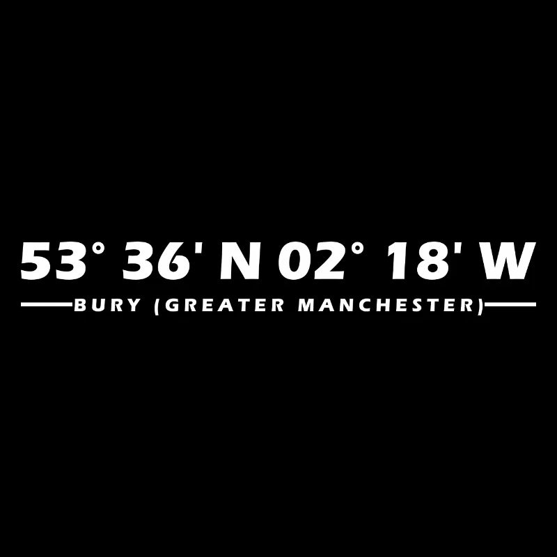 Bury (Greater Manchester) coordinates