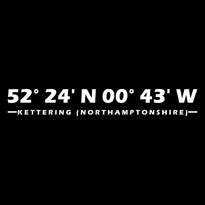 Kettering (Northamptonshire) coordinates