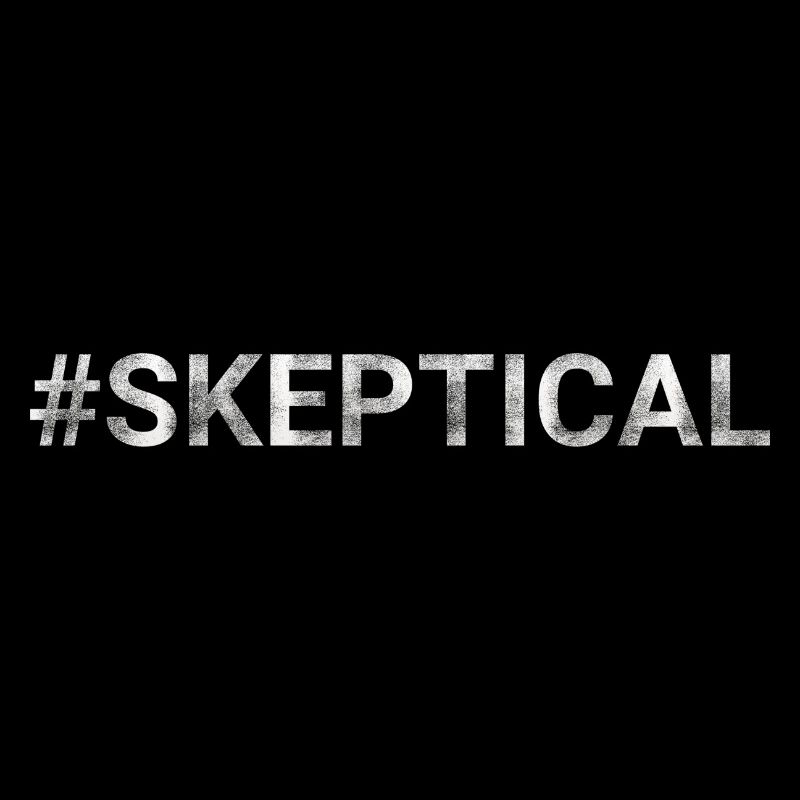 Skeptical hashtag