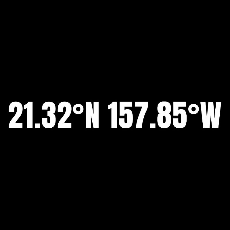 Honolulu, Hawaii, USA Coordinates
