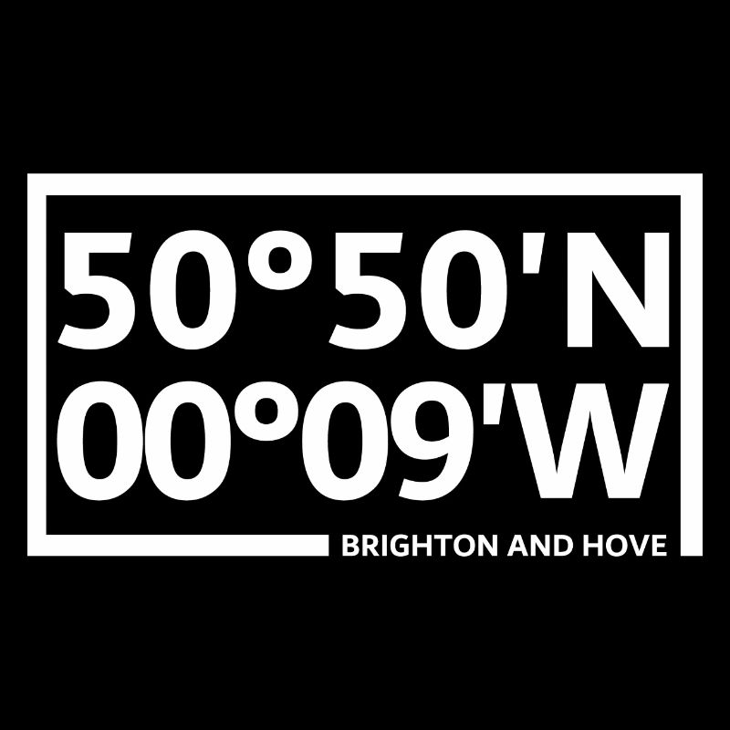 Brighton and Hove coordinates