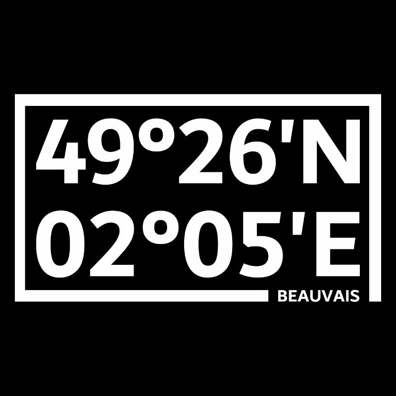 Coordonnées de Beauvais