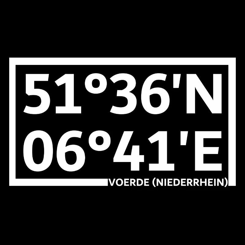Voerde (Lower Rhine) coordinates