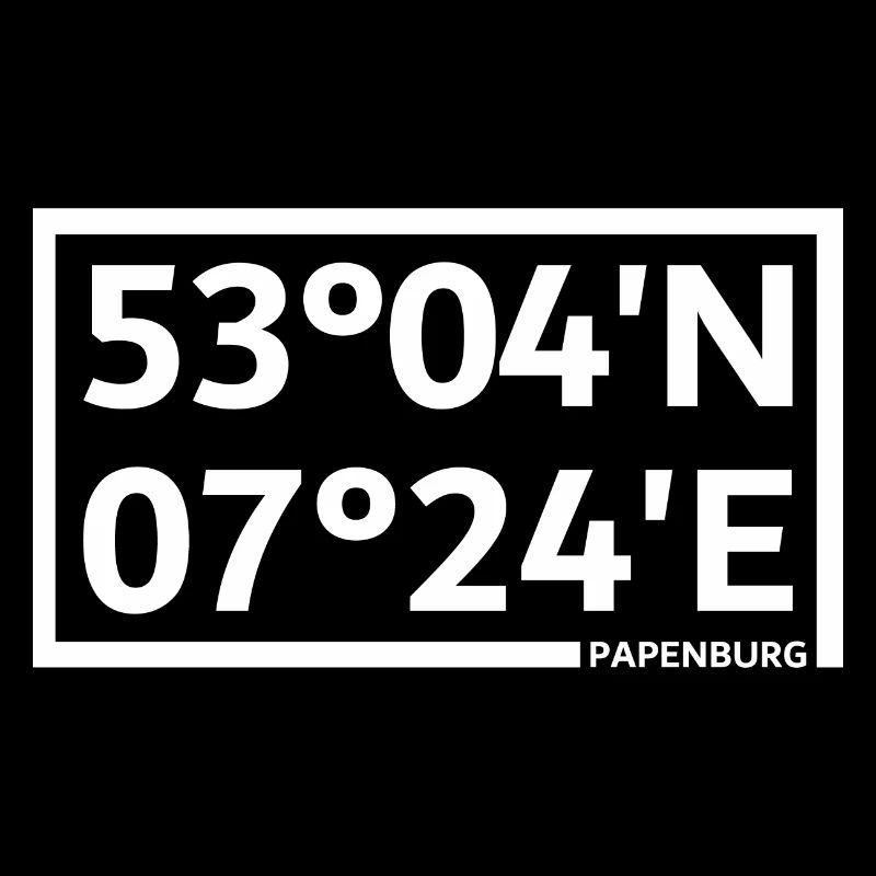 Papenburg coordinates