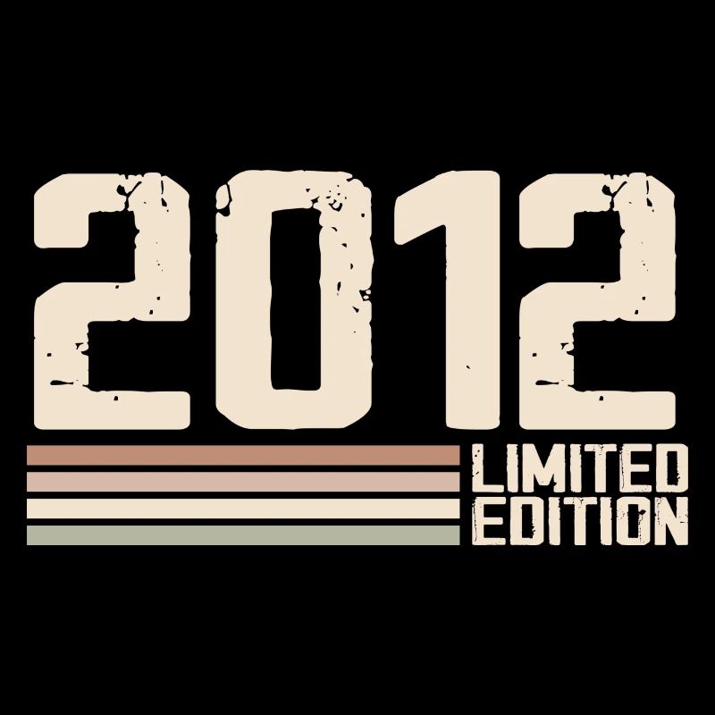2012 Vintage 2012 Birthday 2012 Retro 2012