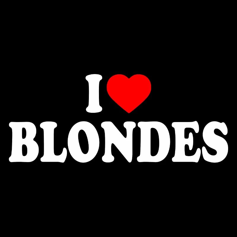 I love blondes
