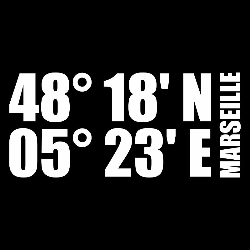 Marseille coordinates