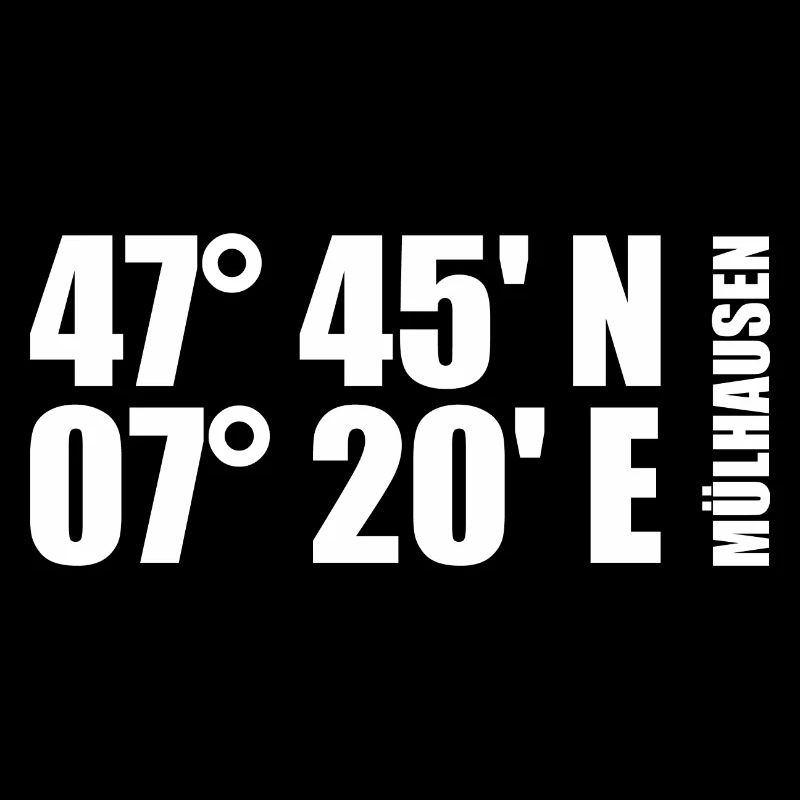 Coordonnées de Mulhouse