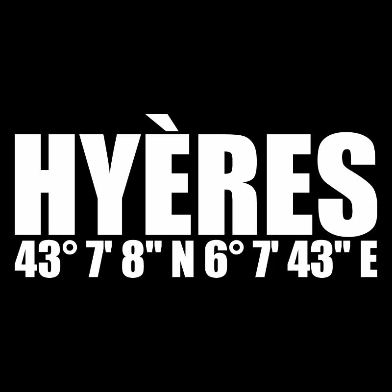 Hyères coordinates