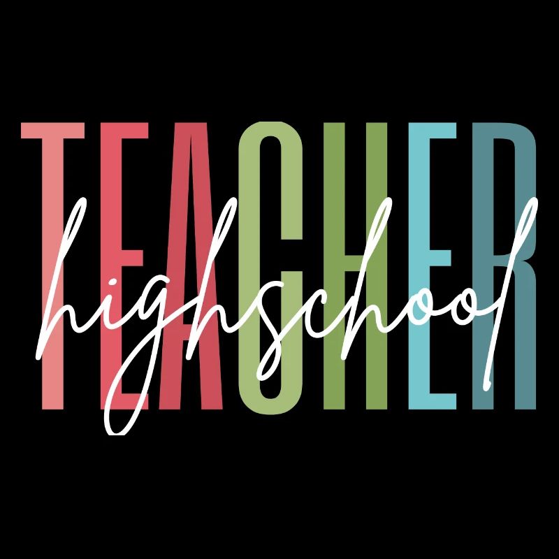Highschool Lehrer Schule Geschenk