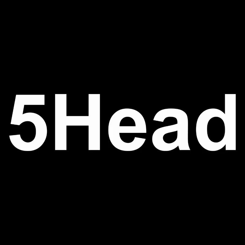 5Head - Gaming Stream Chat Meme