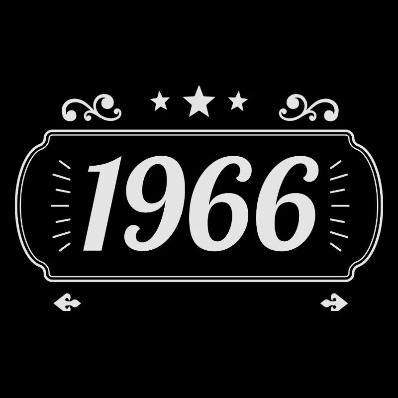 Vintage 1966 Retro Anniversary 1966